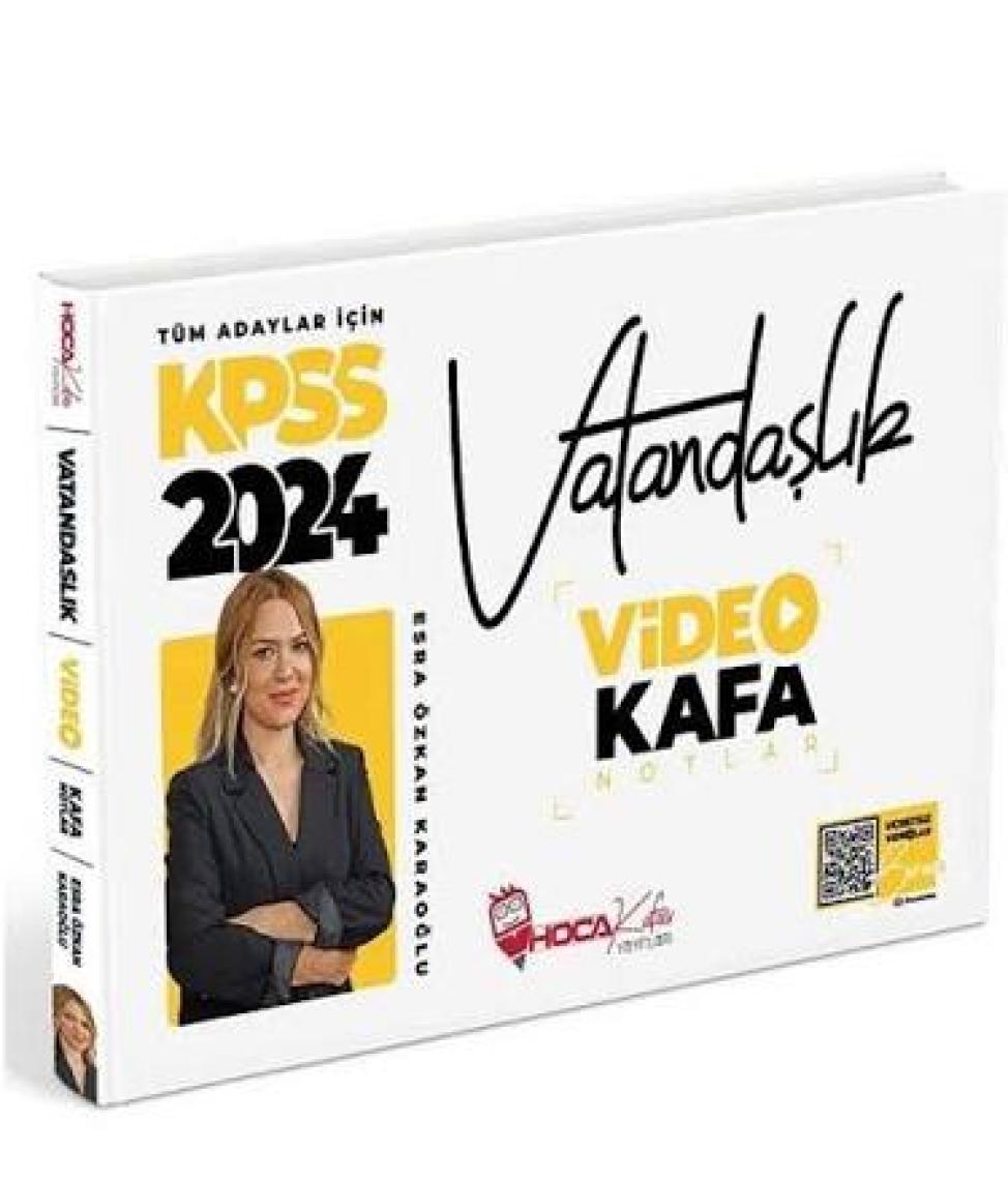 Hoca Kafası Yayınları 2022 Kpss Vatandaşlık Video Kafa Notlar