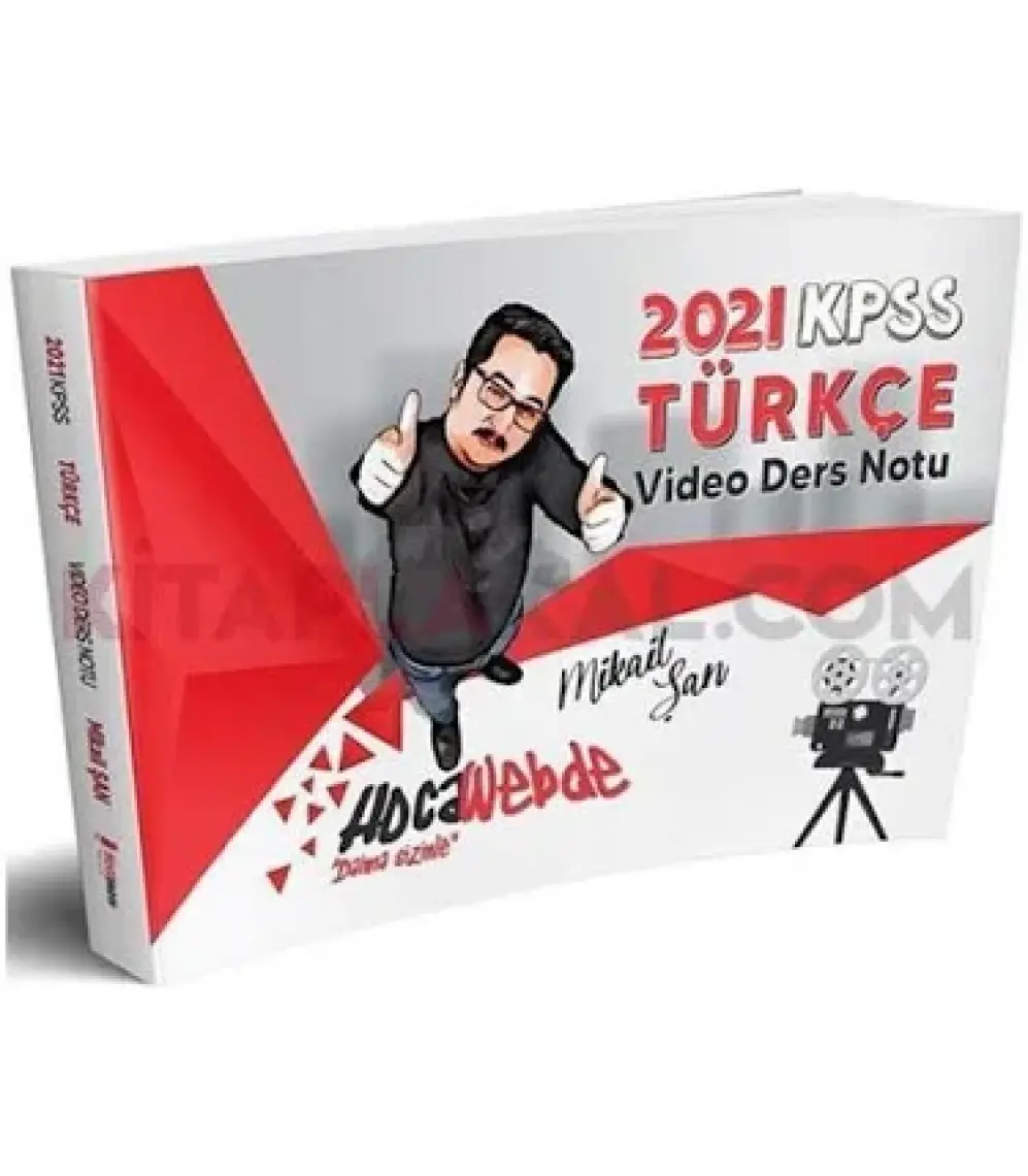 Hocawebde Yayınları 2022 KPSS Türkçe Video Ders Notu