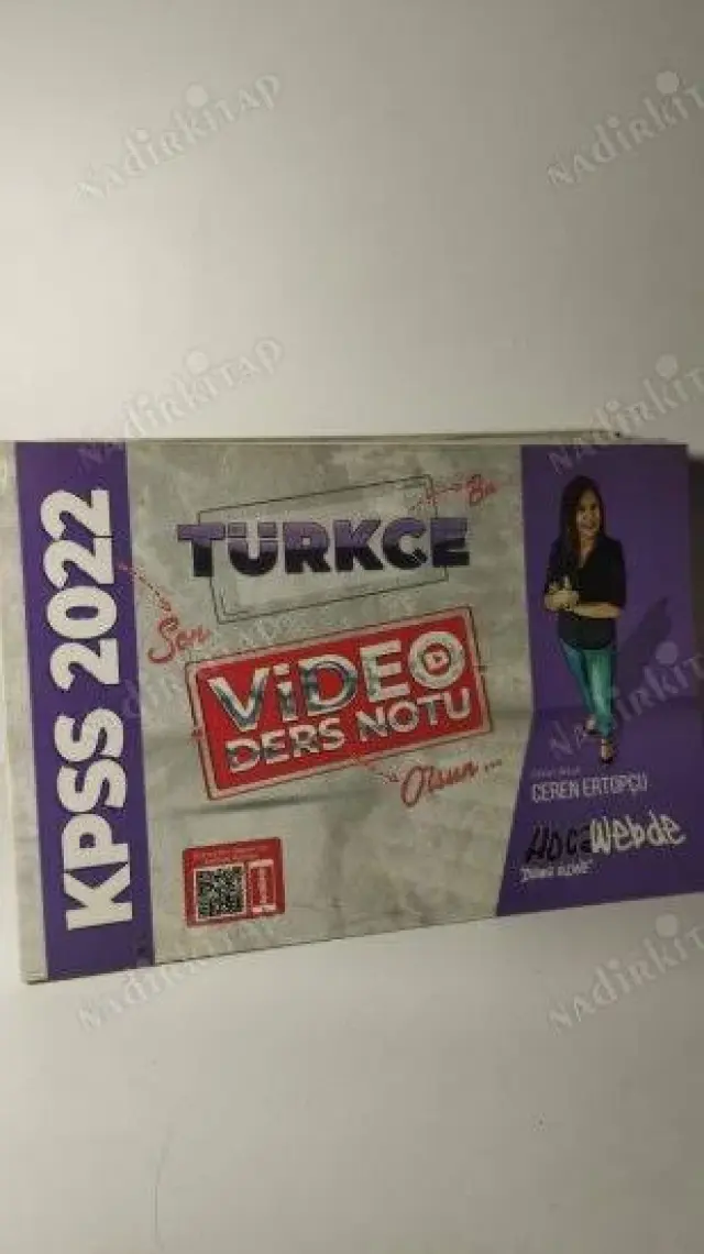Hocawebde Yayınları 2022 KPSS Türkçe Video Ders Notu