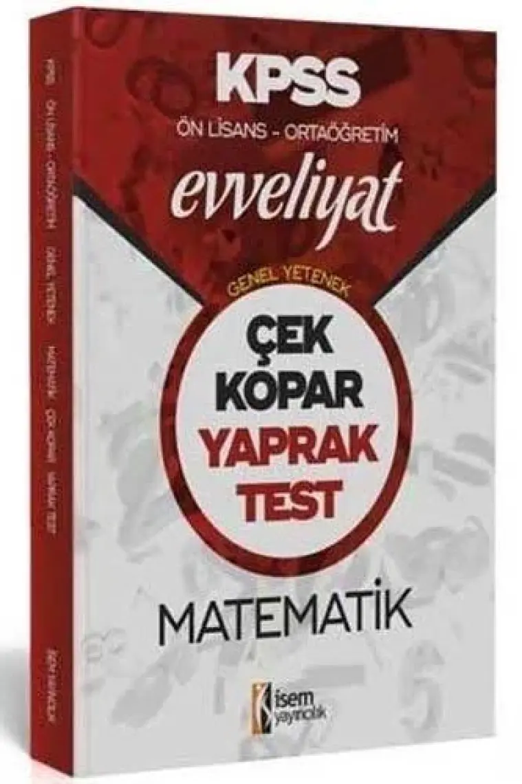 İSEM Yayıncılık Muhtelif KPSS Aşina Coğrafya Video Ders Notu 2022
