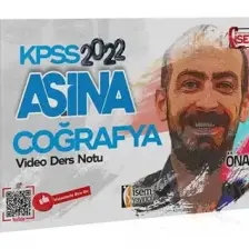 İSEM Yayıncılık Muhtelif KPSS Aşina Coğrafya Video Ders Notu 2022