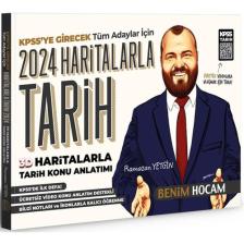 Benim Hocam Yayınları 2024 KPSS 3D Haritalarla Tarih Konu Anlatımlı