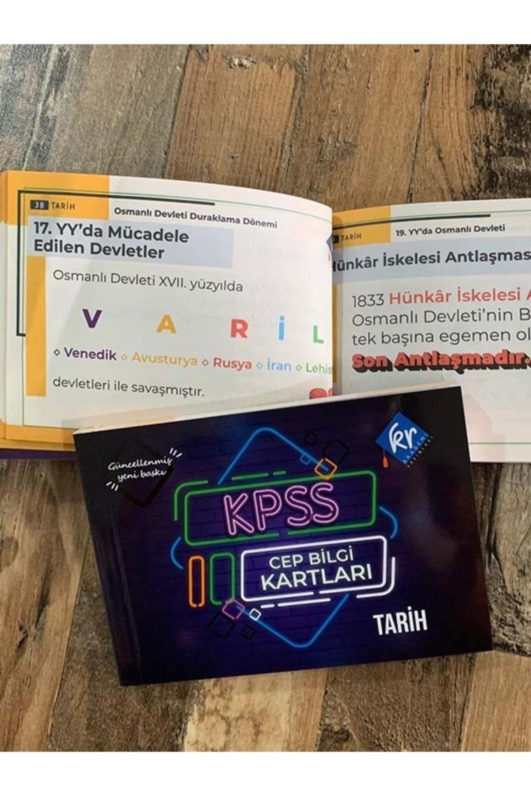 Kpss Tarih Cep Bilgi Kartları