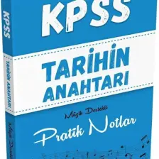 Anahtar Kitaplar Yayınevi 2025 KPSS Tarihin Anahtarı Hafıza Teknikleriyle Müzik Destekli Pratik Notlar