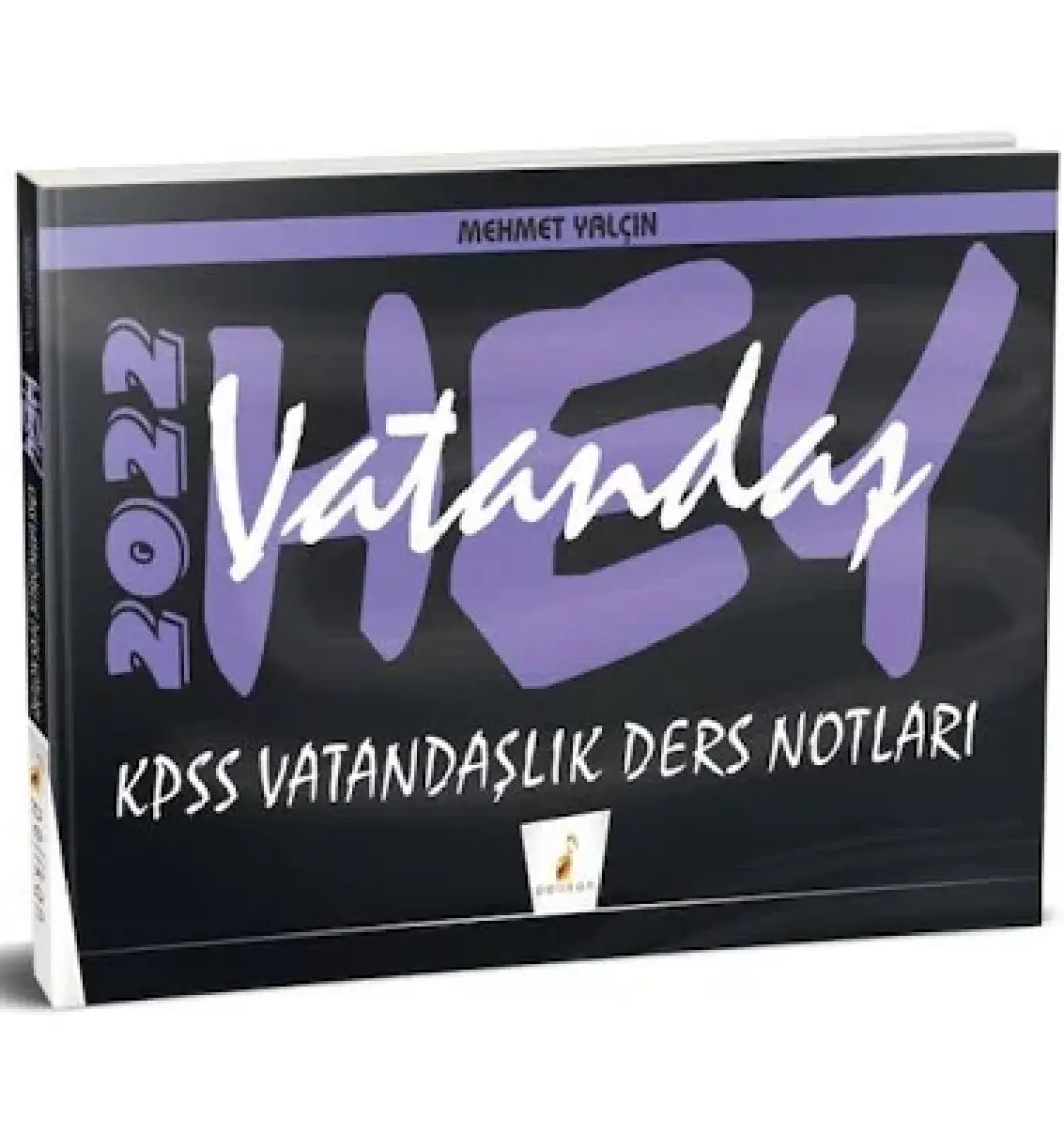 Pelikan Yayınları Hey Vatandaş! 2022 KPSS  Vatandaşlık Ders Notları