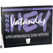 Pelikan Yayınları Hey Vatandaş! 2022 KPSS  Vatandaşlık Ders Notları