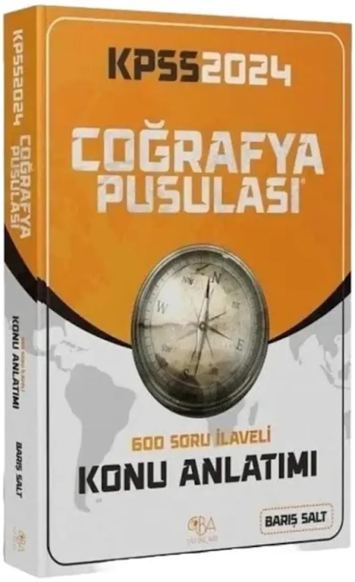 CBA Akademi Coğrafya Pusulası Konu Anlatımlı + 600 Soru Ilaveli Kitap