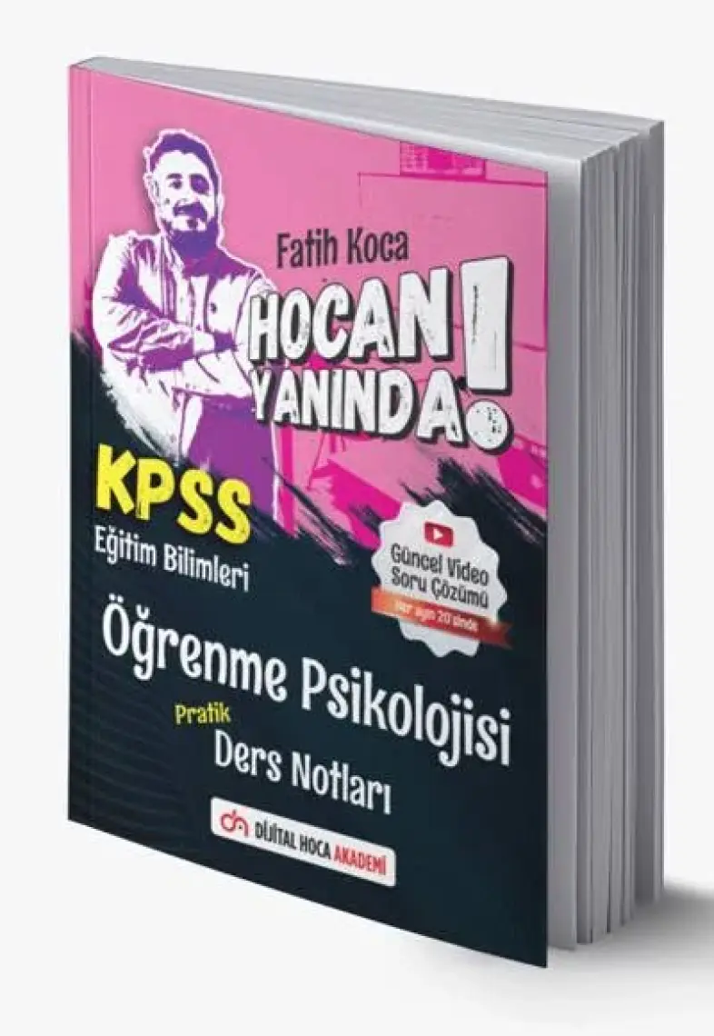 Dijital Hoca Akademi 2022 Kpss Eğitim Bilimleri Öğrenme Psikoloji Pratik Ders Notları