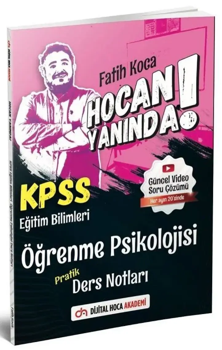 Dijital Hoca Akademi 2022 Kpss Eğitim Bilimleri Öğrenme Psikoloji Pratik Ders Notları