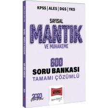 Yargı Yayınevi KPSS ALES DGS YKS 2023 Sayısal Mantık ve Muhakeme Tamamı Çözümlü 600 Soru Bankası