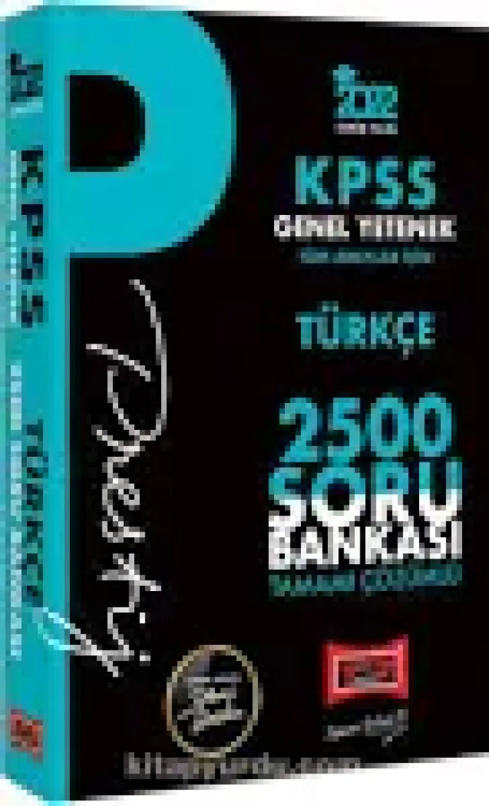 Yargı Yayınevi KPSS 2022 Genel Yetenek Türkçe Prestij Seri Tamamı Çözümlü 2500 Soru Bankası