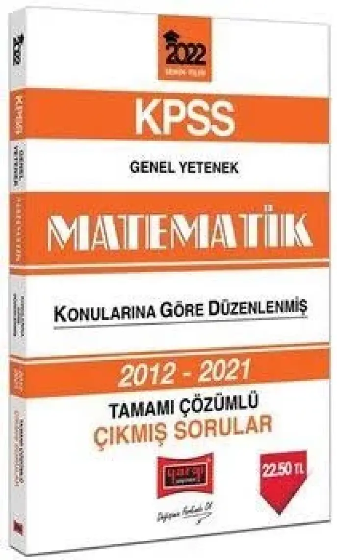 Yargı Yayınevi KPSS 2022 Genel Yetenek Türkçe Prestij Seri Tamamı Çözümlü 2500 Soru Bankası