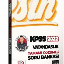 Benim Hocam Yayınları KPSS 2022 Vatandaşlık Tamamı Çözümlü Soru Bankası