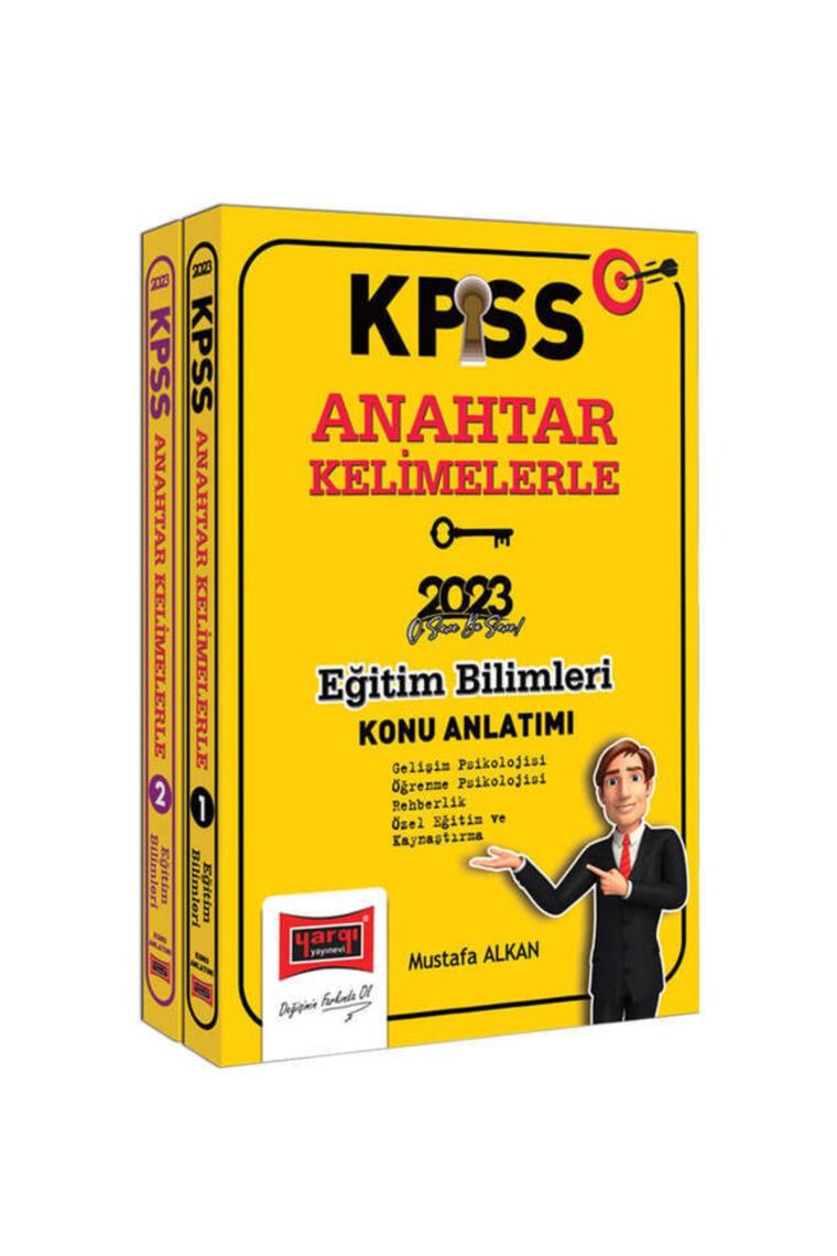 2023 Kpss Eğitim Bilimleri Anahtar Kelimelerle Konu Anlatımı (2 Cilt)