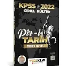 Yediiklim Yayınları Yayınları 2022 KPSS Genel Kültür Piri-i Tarih Ders Notu