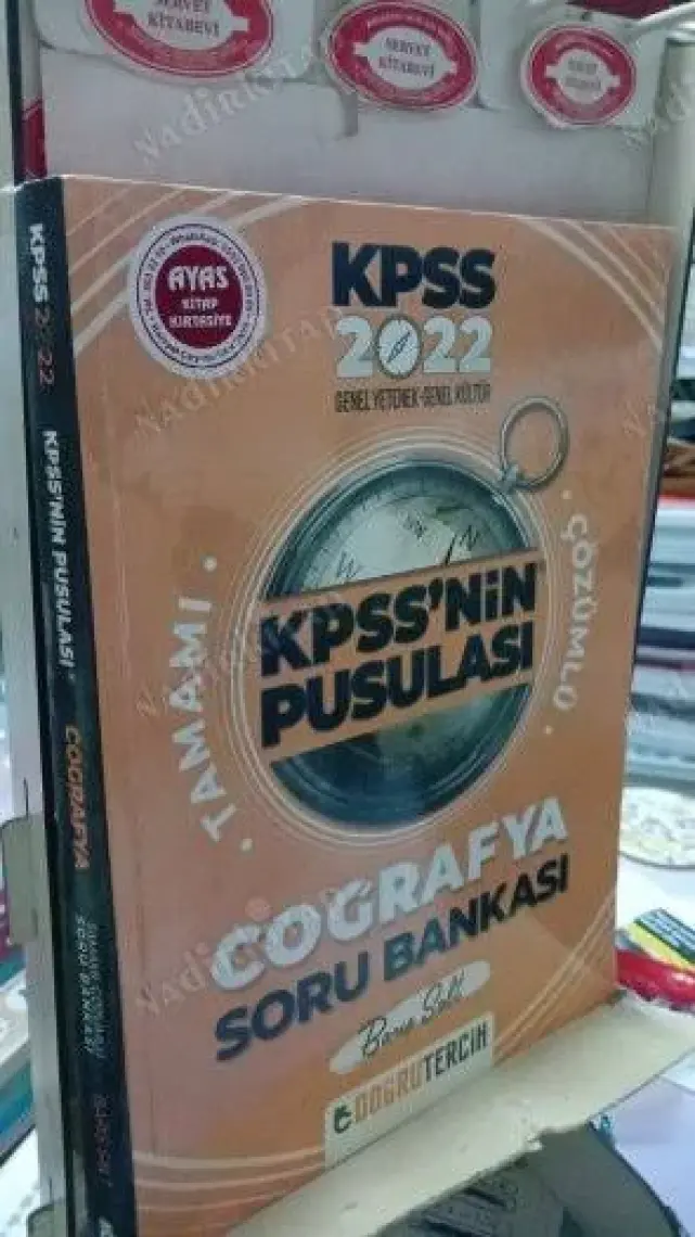 Doğru Tercih Yayınları 2022 KPSS'nin Pusulası Coğrafya Soru Bankası