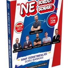 Dizgi Kitap 2024 ÖABT Sınıf Öğretmenliği Ne Sordu Ne Sorar Soru Bankası