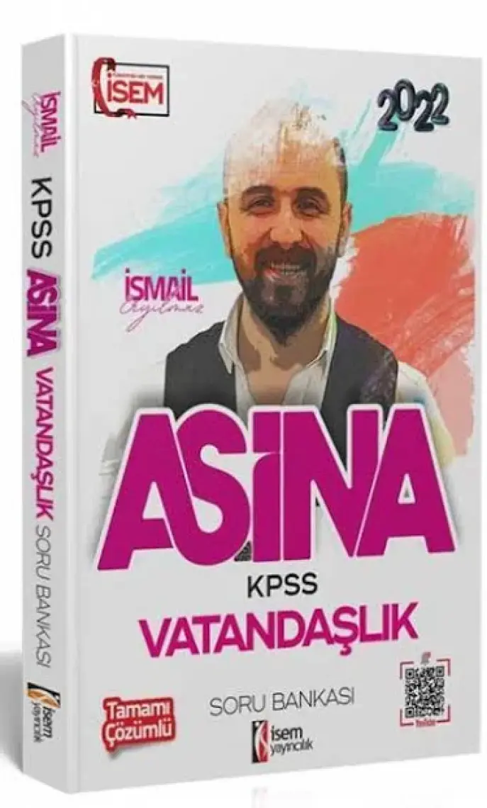 İSEM Yayıncılık 2022 KPSS Aşina Vatandaşlık Çözümlü Soru Bankası
