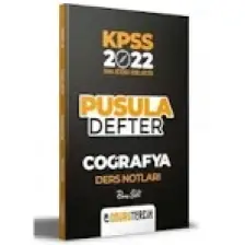 Doğru Tercih Yayınları  KPSS 2022 Coğrafya Pusula Defter Ders Notları