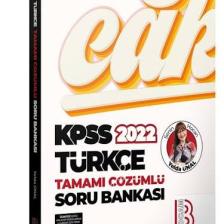 Benim Hocam Yayınları KPSS 2022 Türkçe Tamamı Çözümlü Soru Bankası