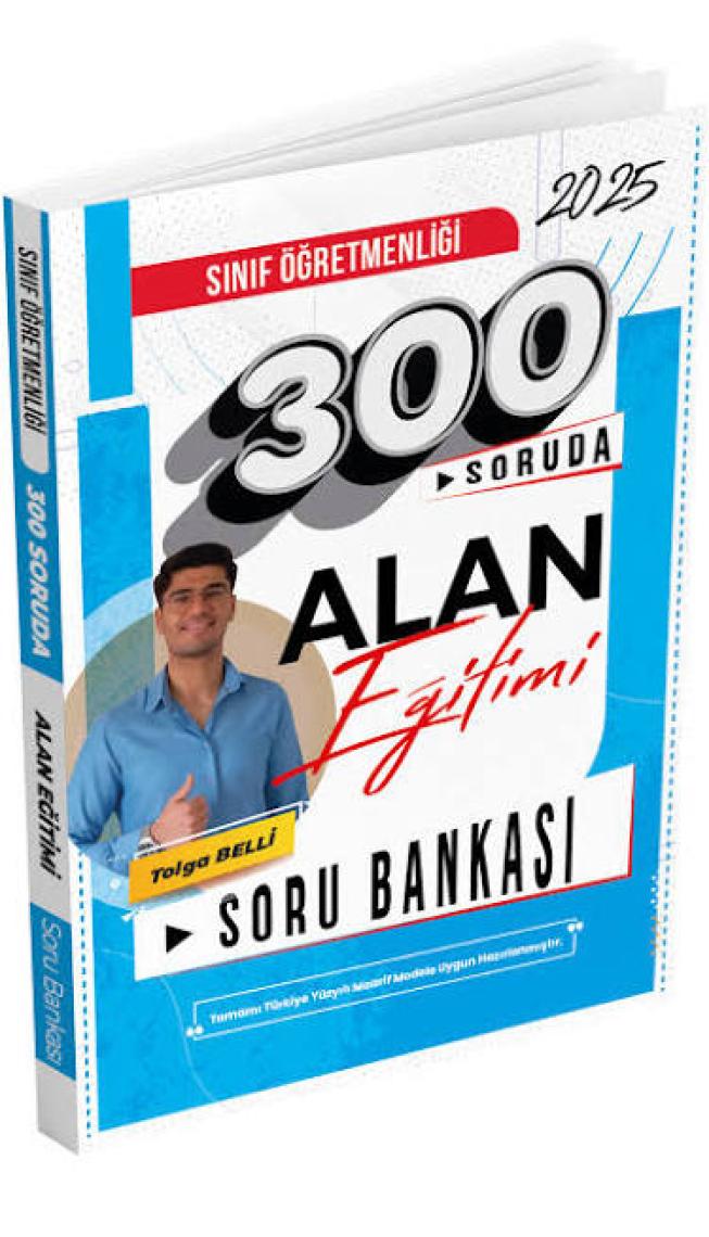 Dizgi Kitap 2025 ÖABT Sınıf Öğretmenliği Alan Eğitimi 300 Soruda Soru Bankası