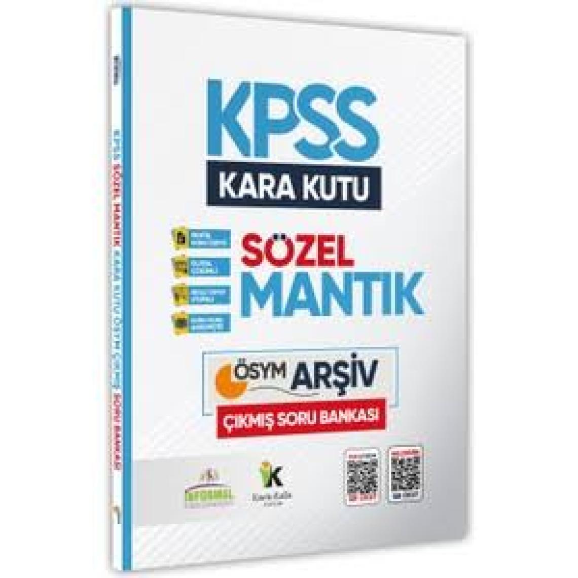 Karakutu Yayınları KPSS Sözel Mantığın Kara Kutusu Konu Özetli Dijital Çözümlü ÖSYM Çıkmış Soru Havuzu Bankası