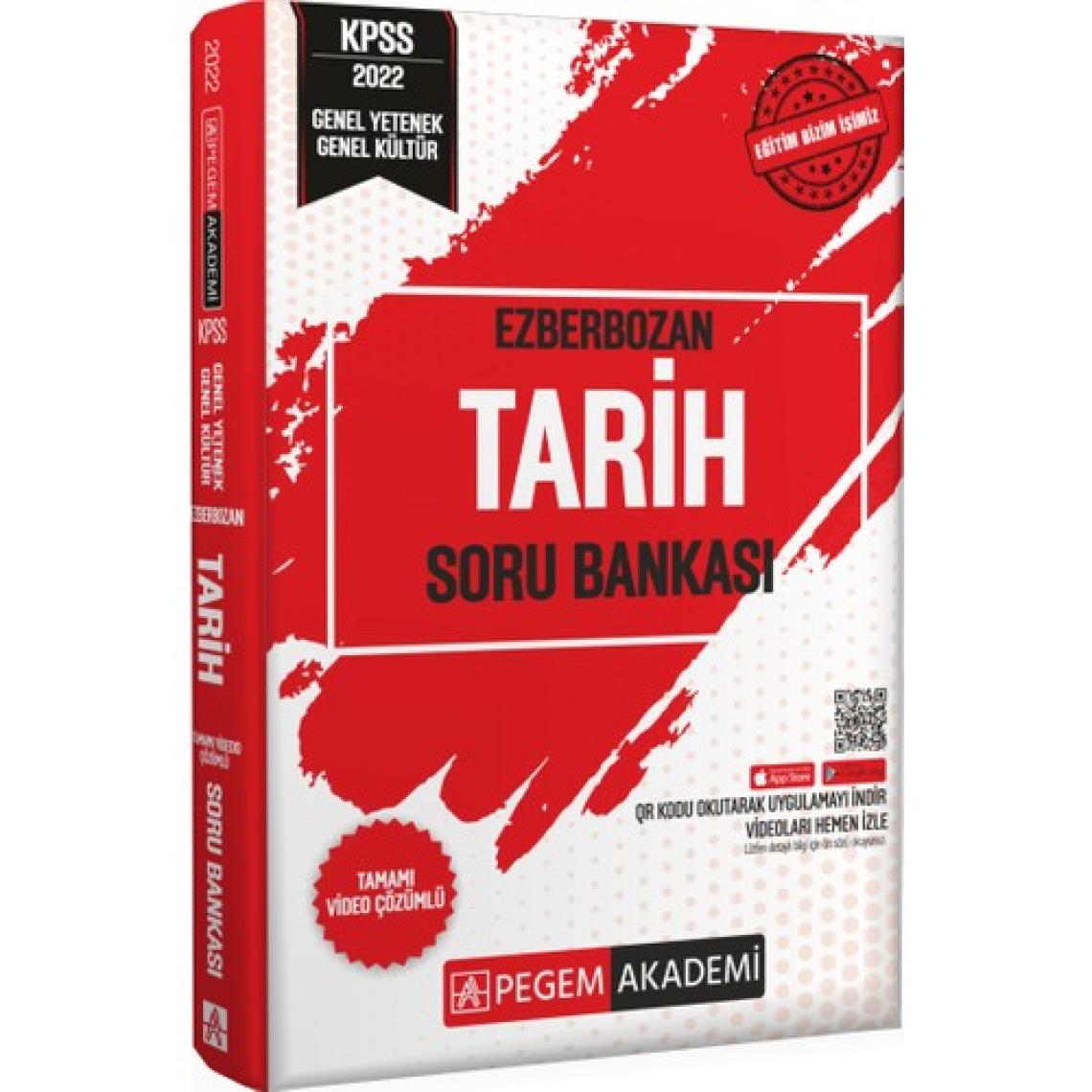 Pegem Akademi Yayıncılık 2022 Genel Yetenek Genel Kültür Ezberbozan Tarih Soru Bankası