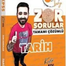 Hocawebde Yayınları 2024 KPSS Tarih Zor Sorular Tamamı Çözümlü Soru Bankası
