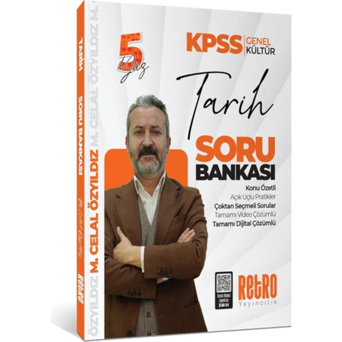 Retro Yayıncılık 2026 KPSS Genel Yetenek 5Yüz Tarih Soru Bankası Tamamı Video Çözümlü