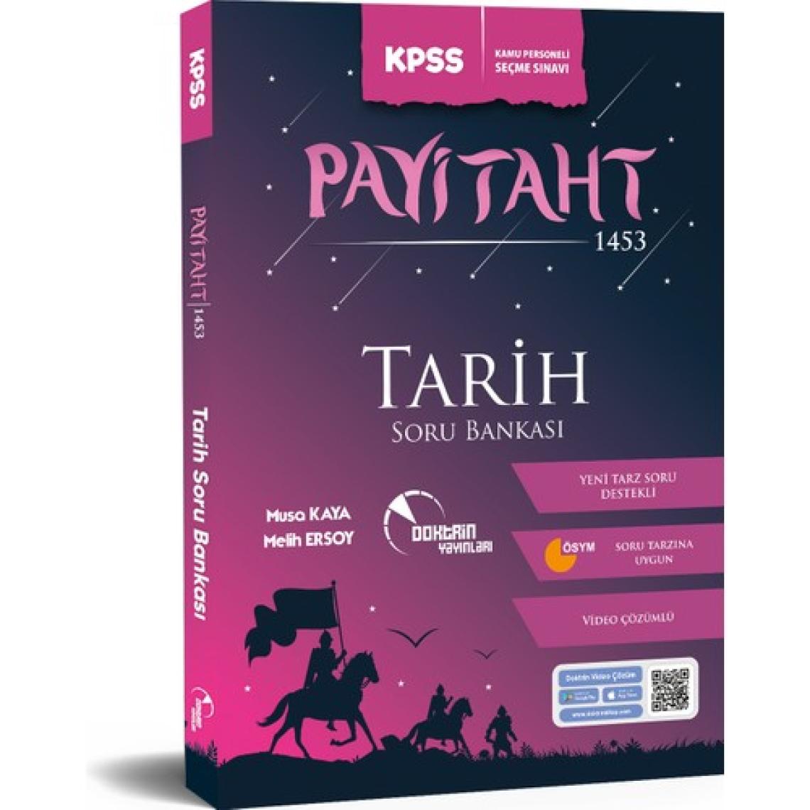 Doktrin Yayınları KPSS Payitaht Tarih Soru Bankası