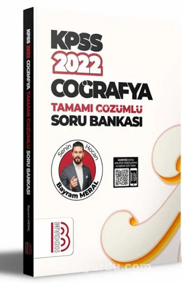 Benim Hocam Yayınları KPSS 2022 Coğrafya Tamamı Çözümlü Soru Bankası