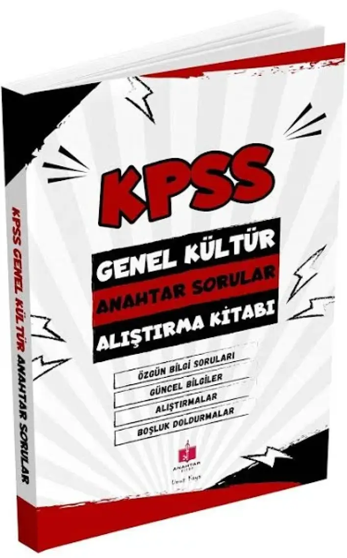 Anahtar Kitaplar Yayınevi 2026 KPSS Genel Kültür Anahtar Sorular Alıştırma Kitabı