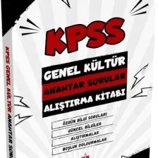 Anahtar Kitaplar Yayınevi 2026 KPSS Genel Kültür Anahtar Sorular Alıştırma Kitabı