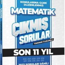 Yediiklim Yayınları 2024 KPSS Genel Yetenek Lisans Matematik Konularına Göre Tamamı Çözümlü Çıkmış Sorular