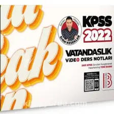 Benim Hocam Yayınları KPSS 2022 Vatandaşlık Video Ders Notları