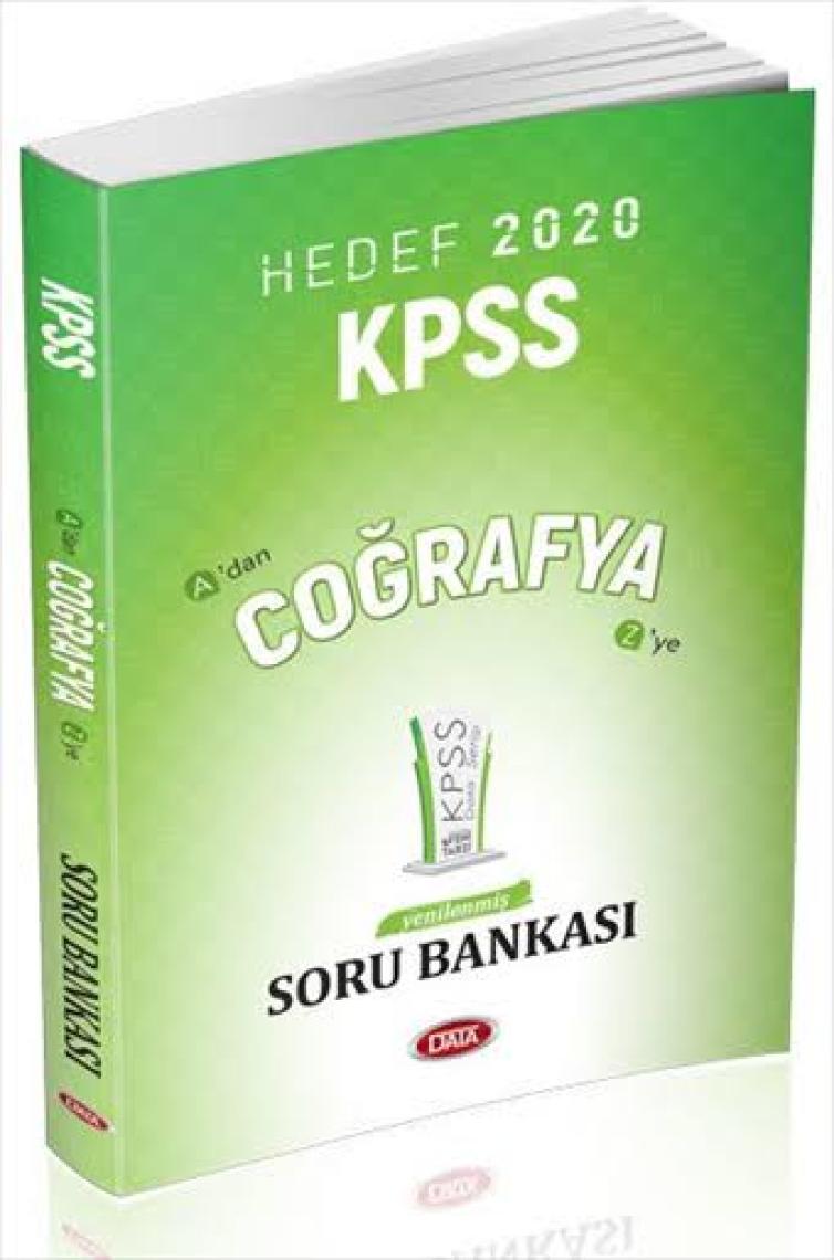 Data Yayınları 2021 KPSS Coğrafya Soru Bankası