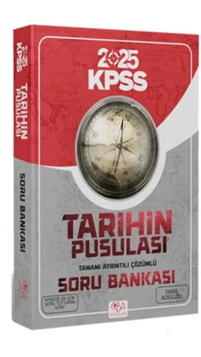 CBA Akademi KPSS  2023 Tarihin Pusulası Soru Bankası Çözümlü