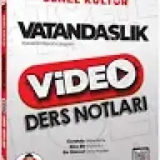Yediiklim Yayınları 2024 KPSS Atölye Serisi Vatandaşlık Video Ders Notları