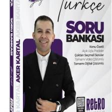 Retro Yayıncılık 2025 KPSS Genel Yetenek 5yüz Türkçe Soru Bankası Tamamı Video Çözümlü - Aker Kartal