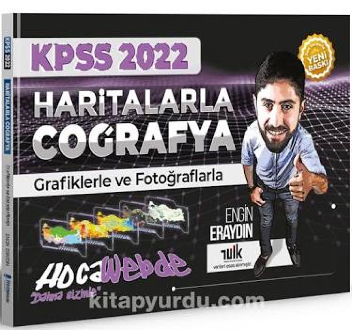 Hocawebde Yayınları 2022 KPSS Haritalarla Coğrafya