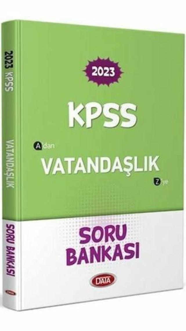 Data Yayınları 2023 KPSS Vatandaşlık Konu Anlatımlı