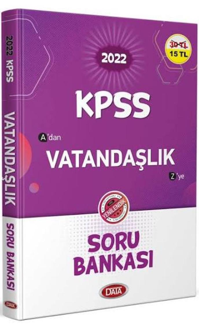 Data Yayınları 2023 KPSS Vatandaşlık Konu Anlatımlı