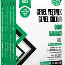 Pegem Akademi Yayıncılık KPSS 2023 Genel Yetenek Genel Kültür Tamamı Çözümlü Modüler Soru Bankası Seti (5 Kitap Takım)