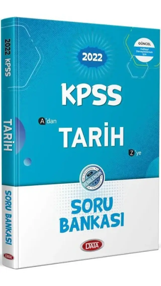 Data Yayınları KPSS Tarih Soru Bankası