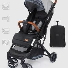 Lotus Tek Elle Katlanabilir Kabin Boy Bebek Arabası Yağmurluk Hediyeli