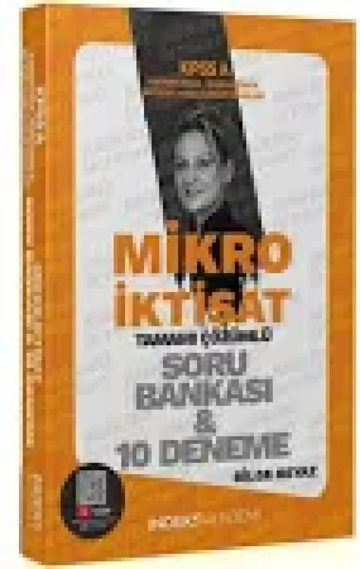 İndeks Akademi Yayıncılık 2024 KPSS  A Grubu Mikro İktisat Soru Bankası ve 10 Deneme