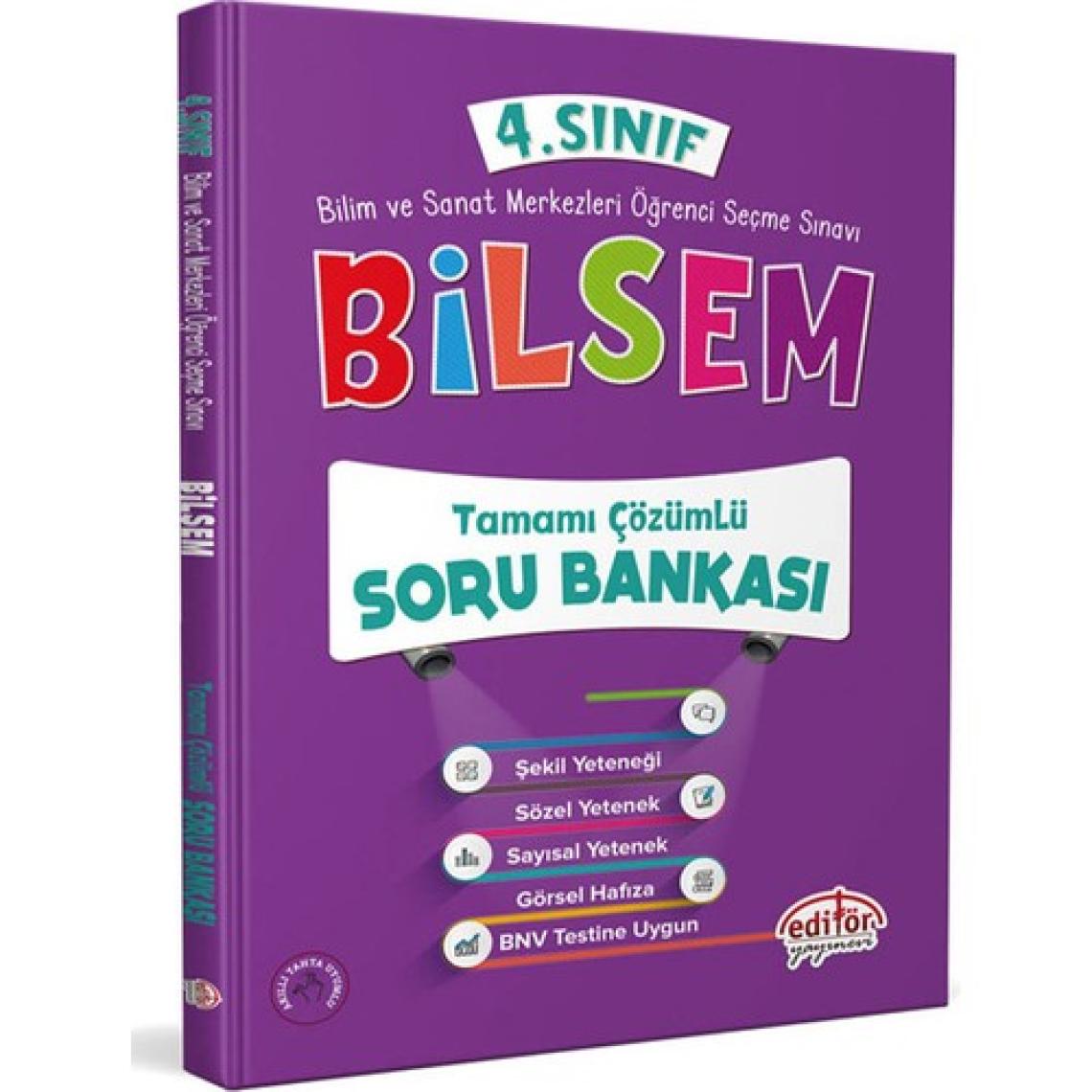 Editör Yayınları 4. Sınıf Bilsem Soru Bankası
