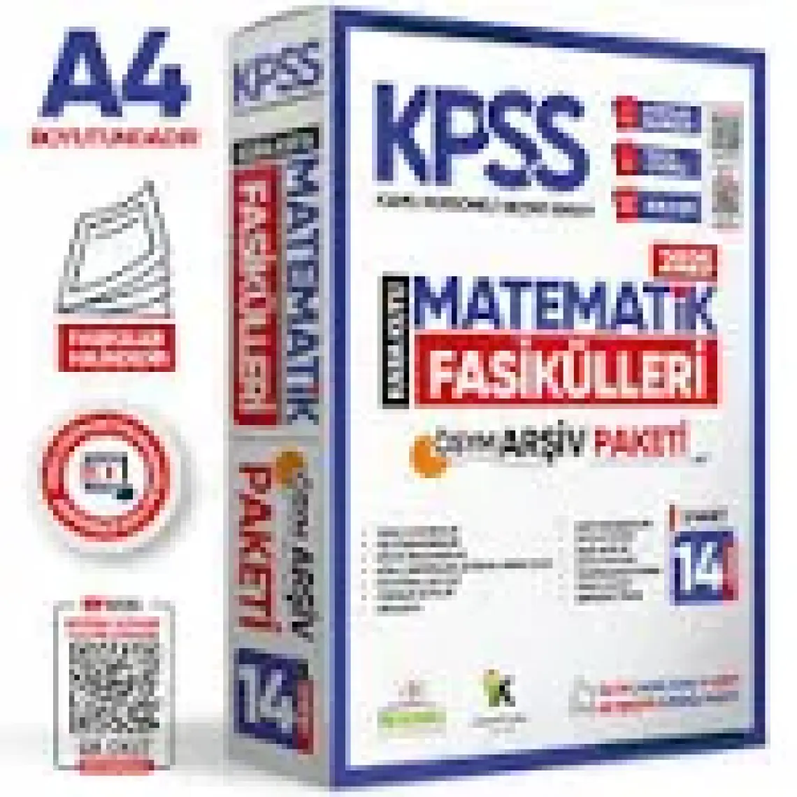 Karakutu Yayınları 2025 Kpss Matematik Kara Kutu 1.cilt Fasikül Seti (14LÜ) Ösym Çıkmış Soru Bankası Çözümlü Paket