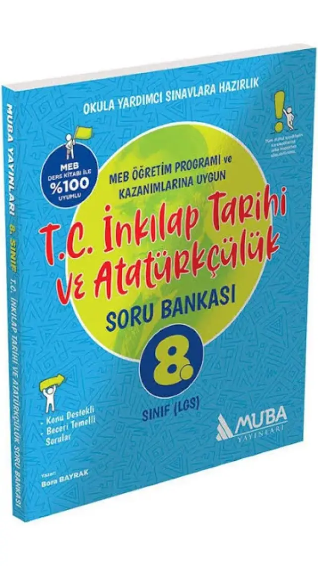 Muba Yayınları 8. Sınıf T.c Ink. Tarihi ve Atatürkçülük Soru Bankası