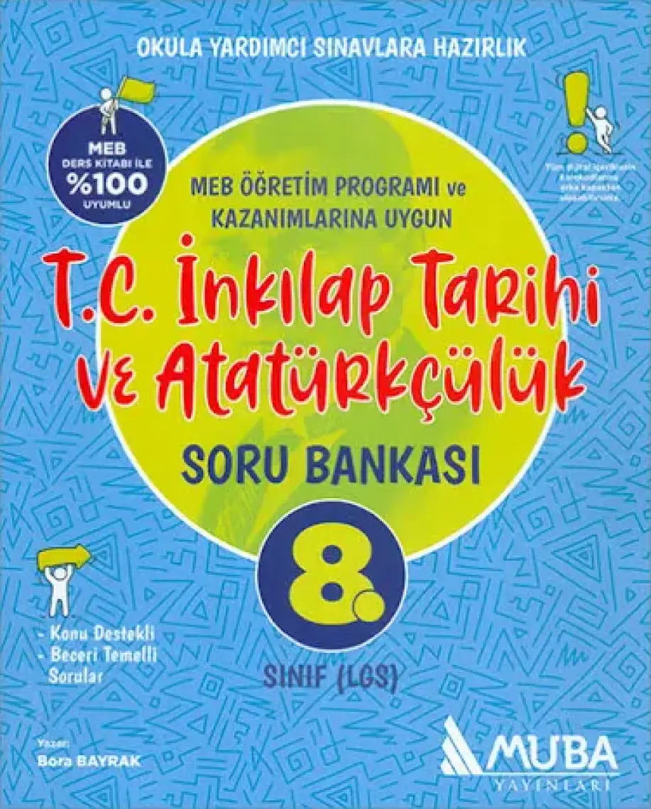 Muba Yayınları 8. Sınıf T.c Ink. Tarihi ve Atatürkçülük Soru Bankası